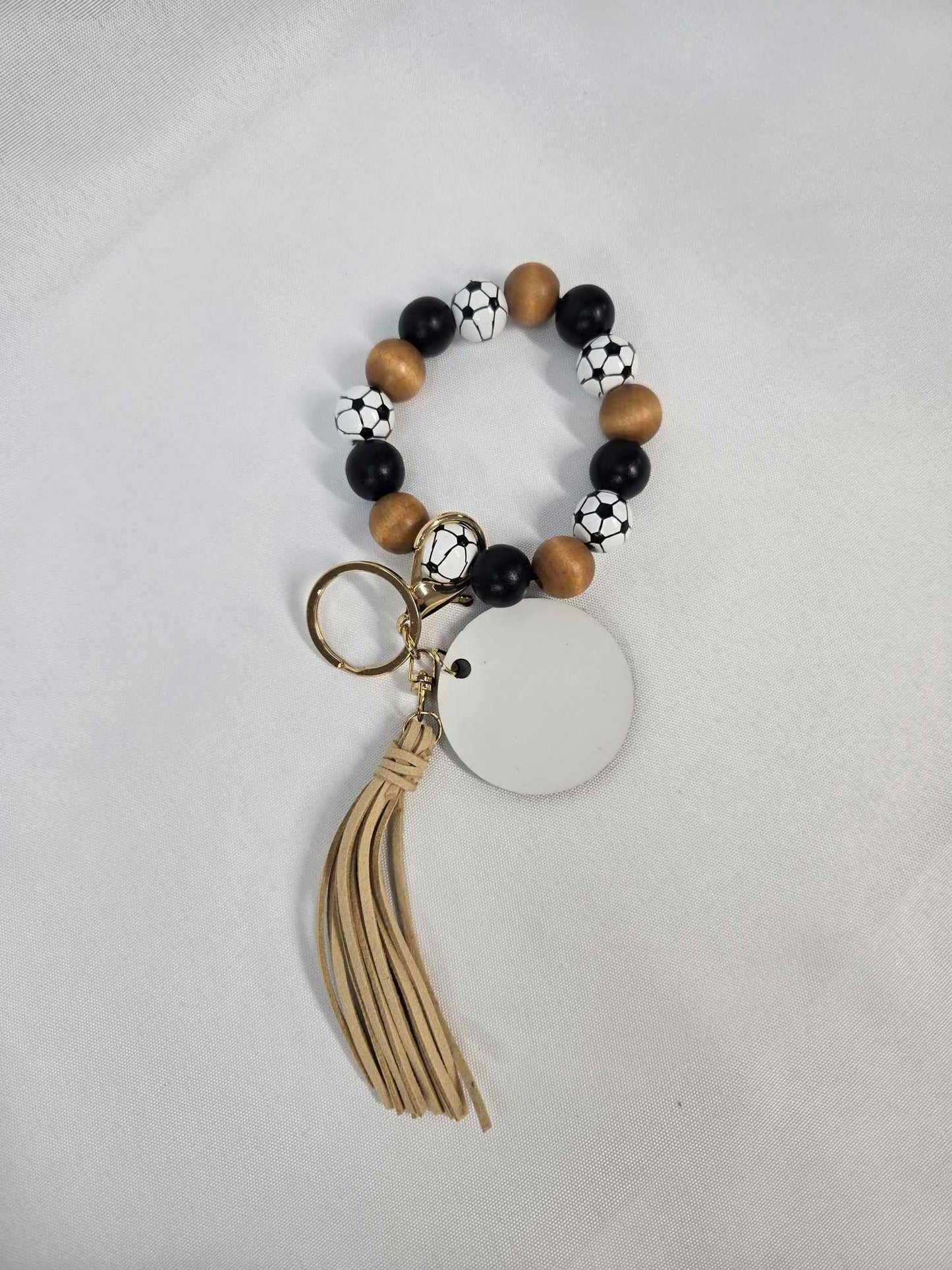 Soccer bracelet Keychain
