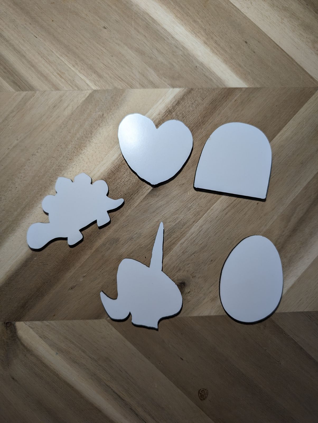 Hair Clips w Sublimation Plate - Blank for Sublimation