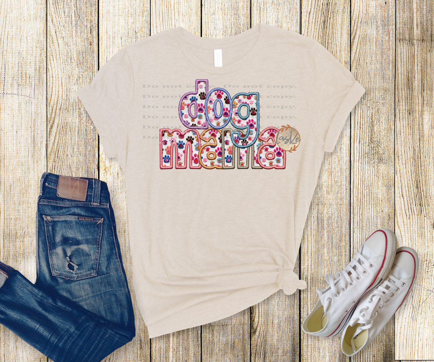 DTF & Sublimation Transfers - Faux Embroidery - Mama & Mini