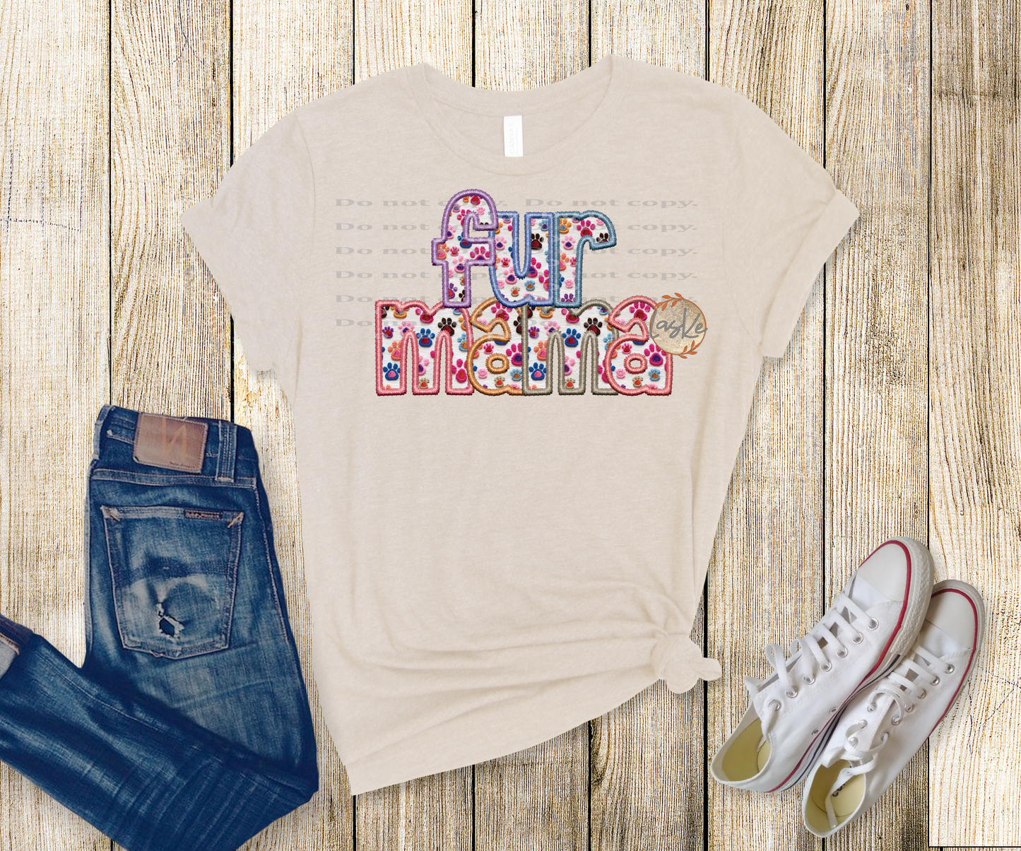 DTF & Sublimation Transfers - Faux Embroidery - Mama & Mini