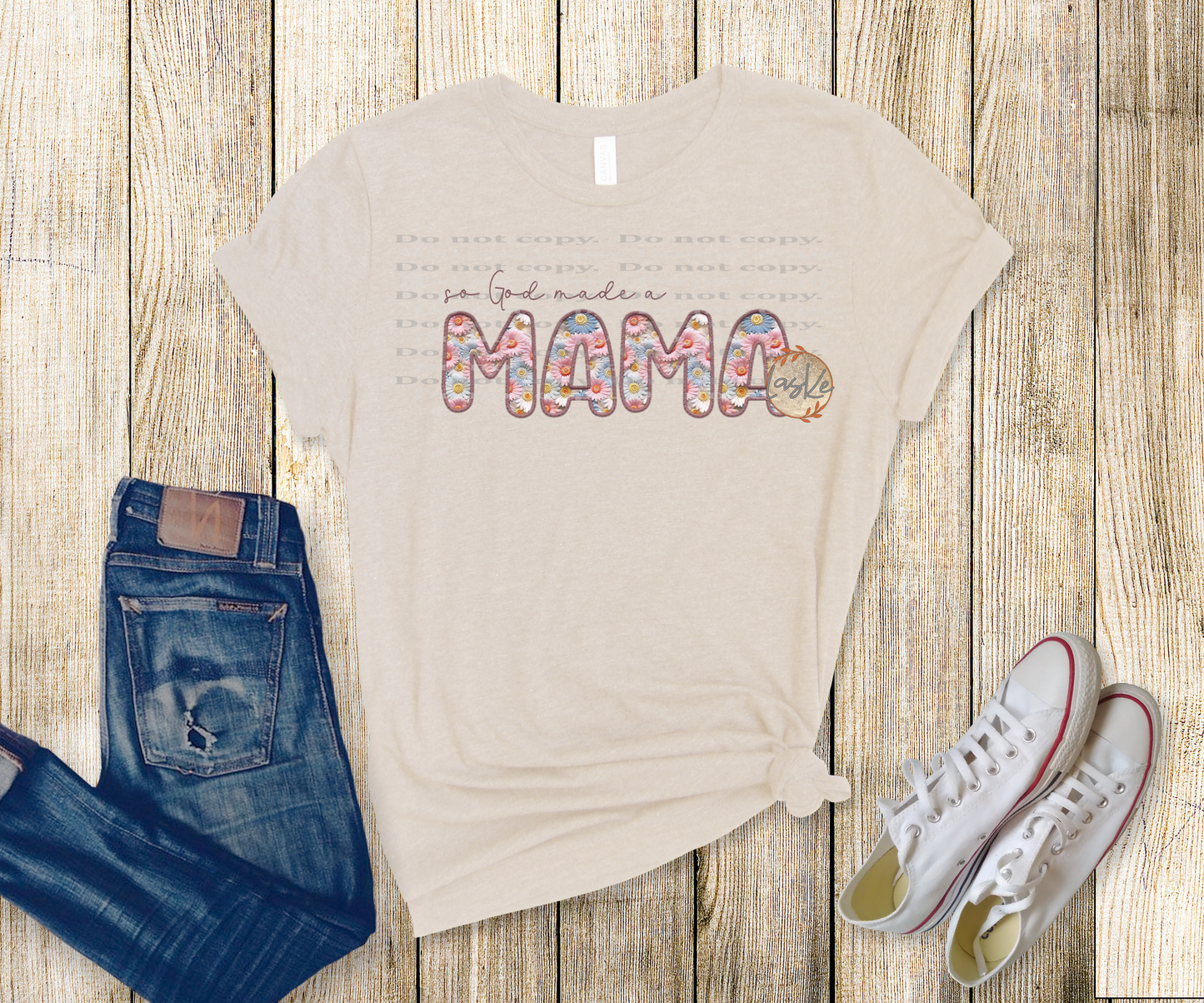 DTF & Sublimation Transfers - Faux Embroidery - Mama & Mini