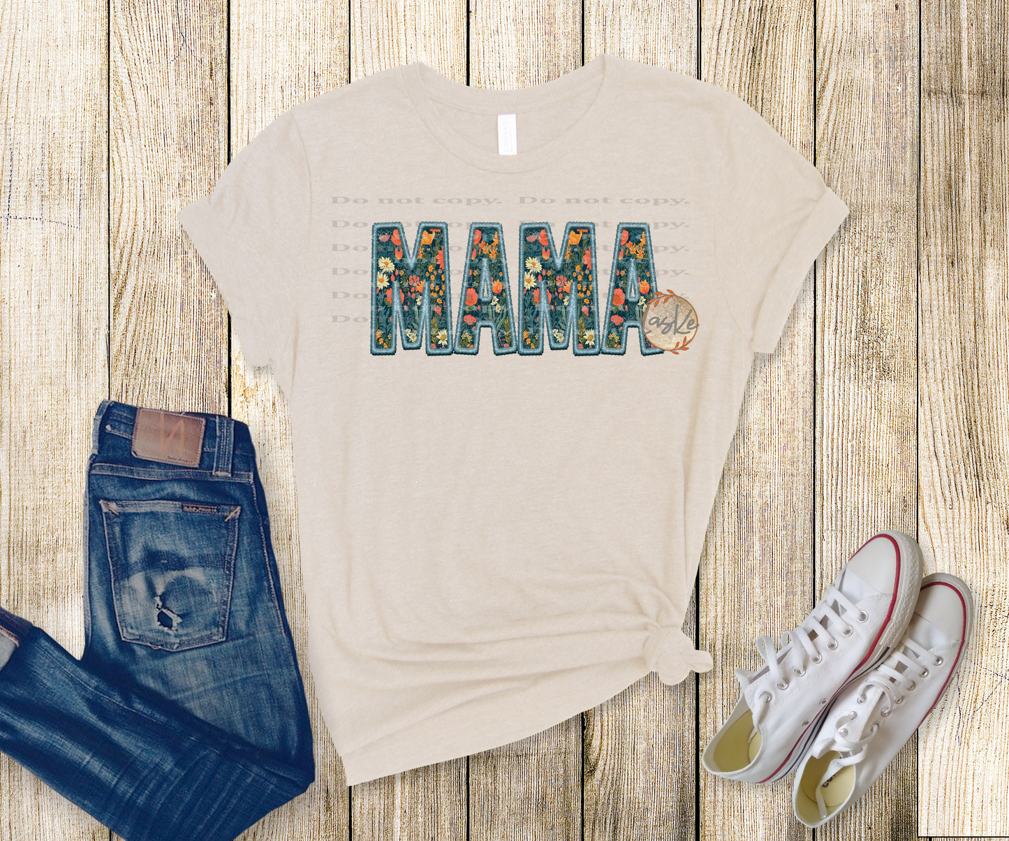 DTF & Sublimation Transfers - Faux Embroidery - Mama & Mini