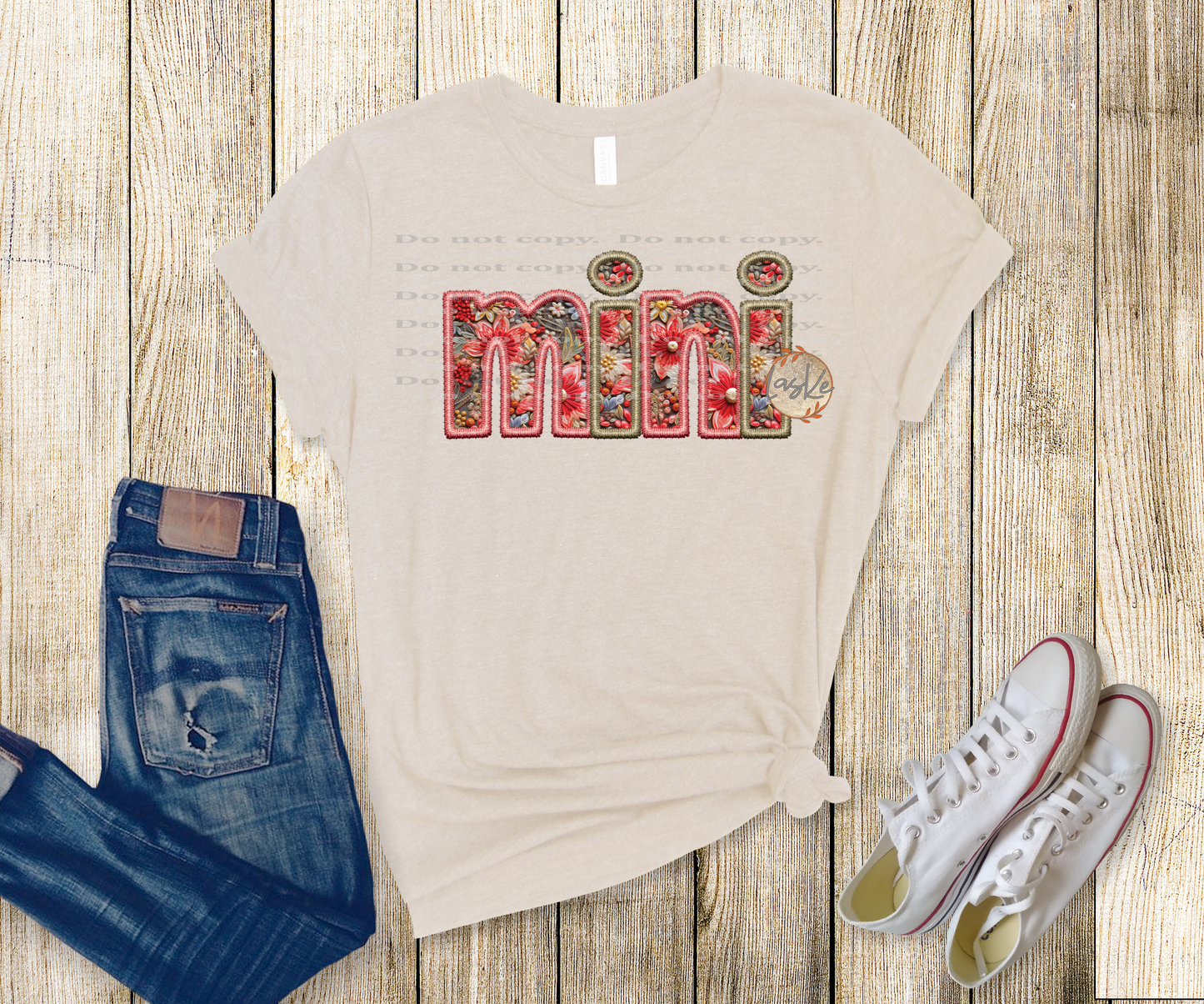 DTF & Sublimation Transfers - Faux Embroidery - Mama & Mini
