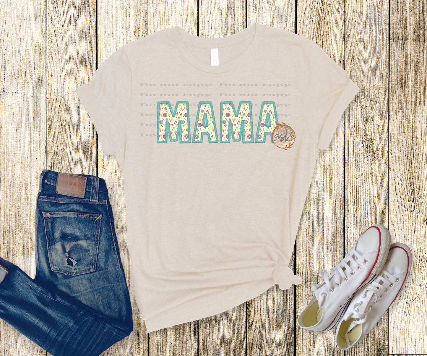 DTF & Sublimation Transfers - Faux Embroidery - Mama & Mini