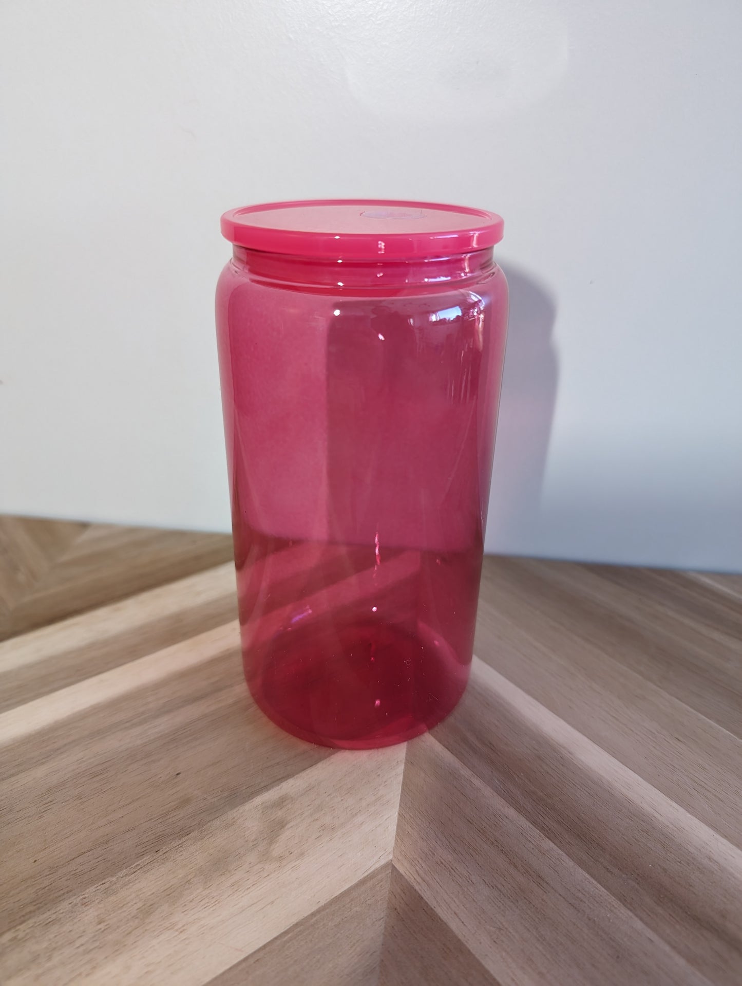 16oz Glass 'Jelly' - Blank for Sublimation