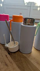 34oz Matte Sport Water Bottles - Blank for Sublimation