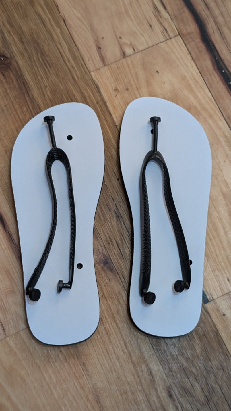 Flip Flops - Blank for Sublimation