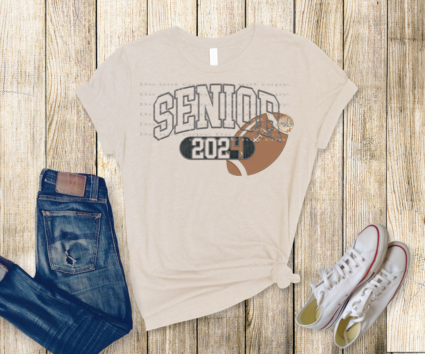 DTF & Sublimation Transfers - Faux Embroidery - Senior 2024