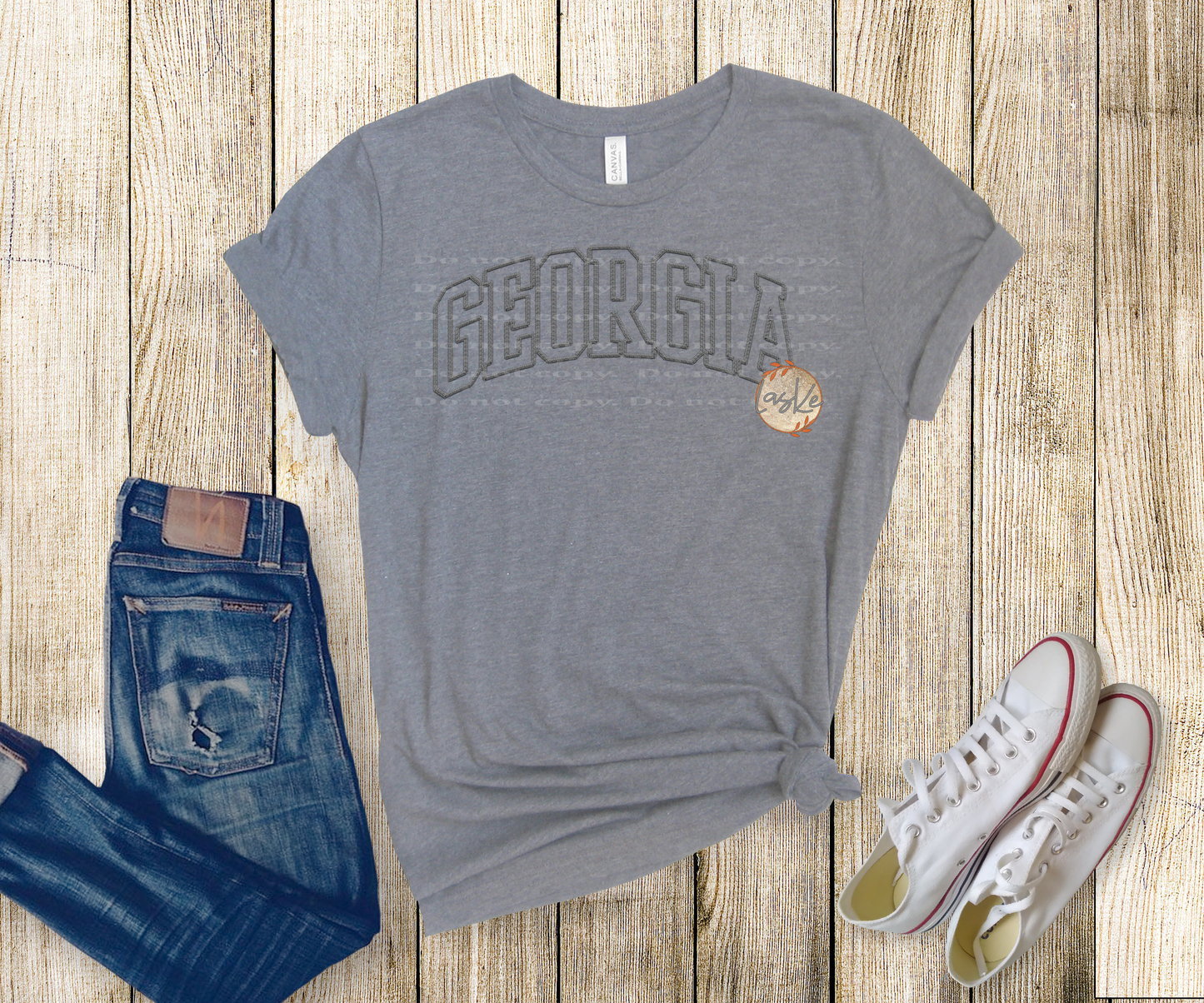DTF & Sublimation Transfers - Faux Embroidery - States