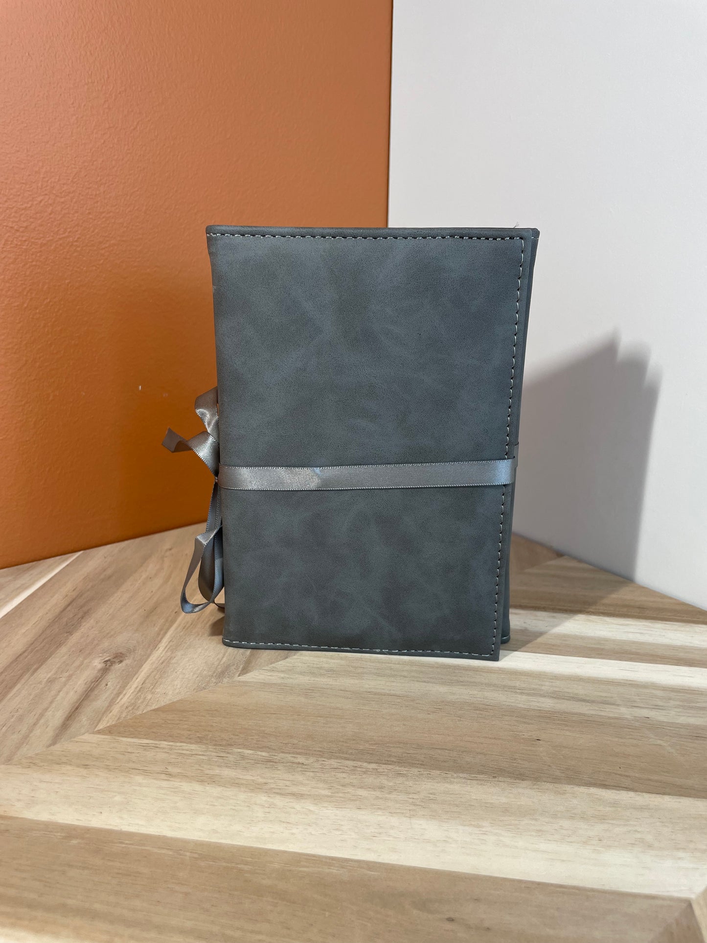 Accordion Photo Panel - PU Leather - Grey - Blank for Sublimation