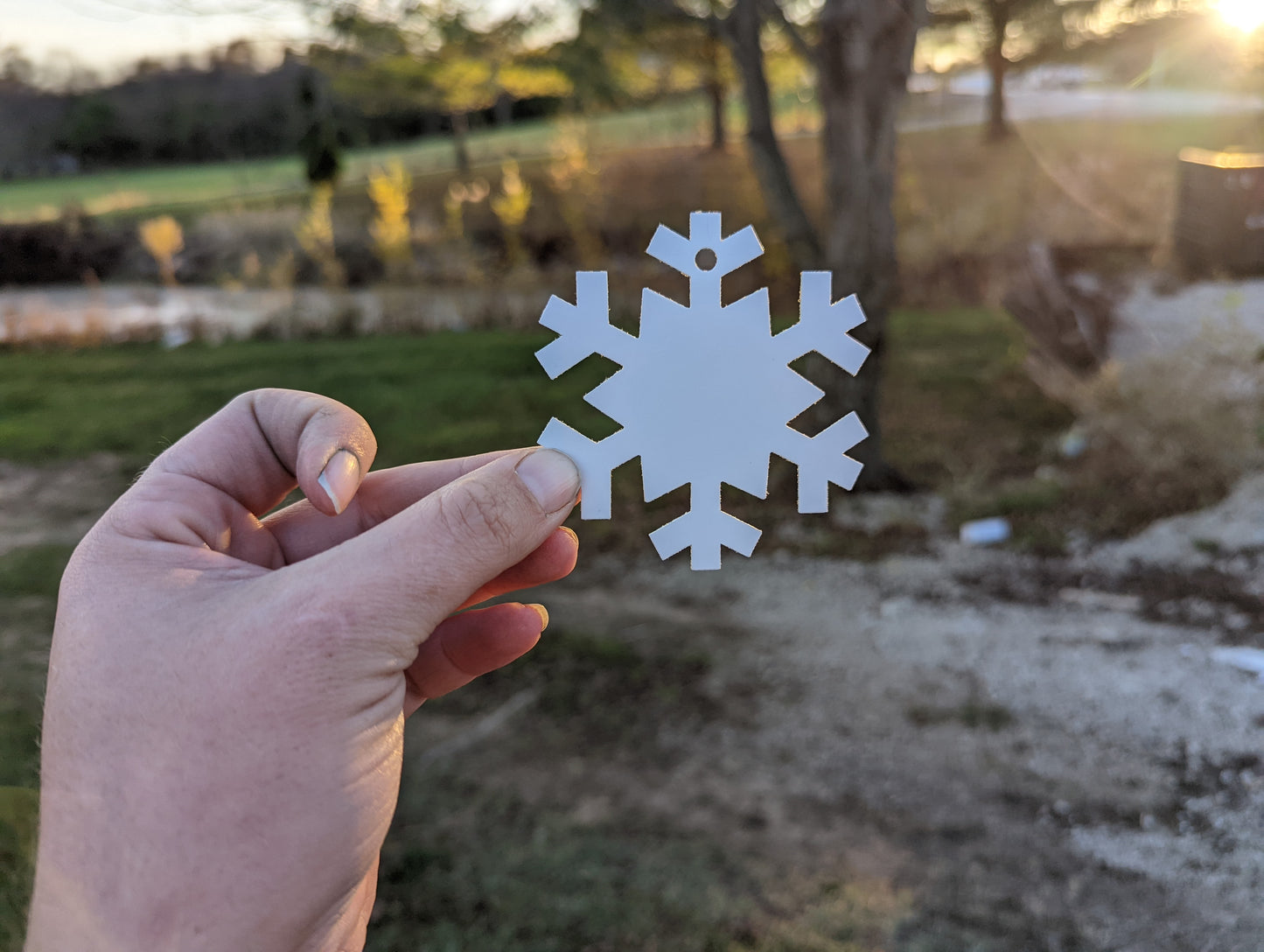 Aluminum Ornaments - Double Sided - Blank - 5 Shapes