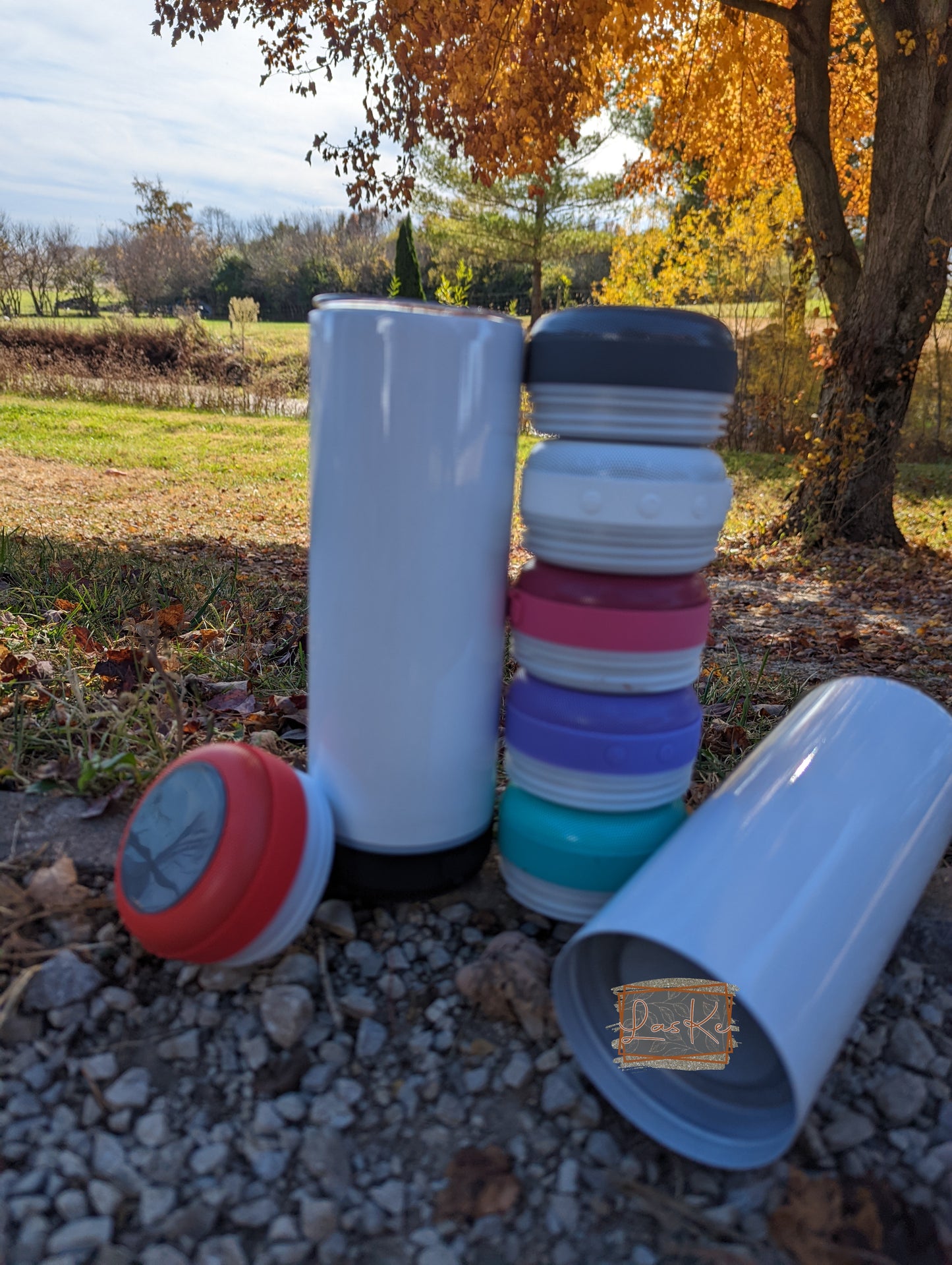 20oz Blank Sublimation Speaker Tumbler
