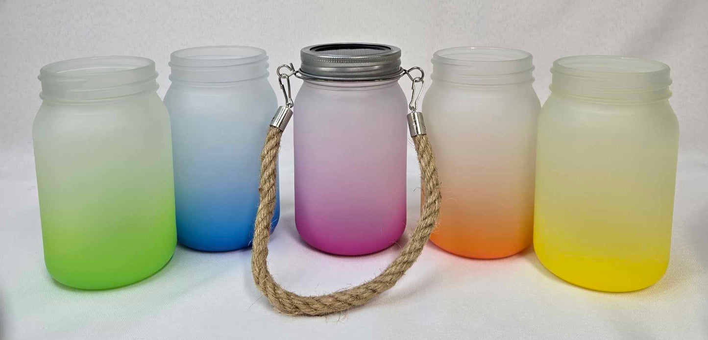 Hanging Ombre Lanterns