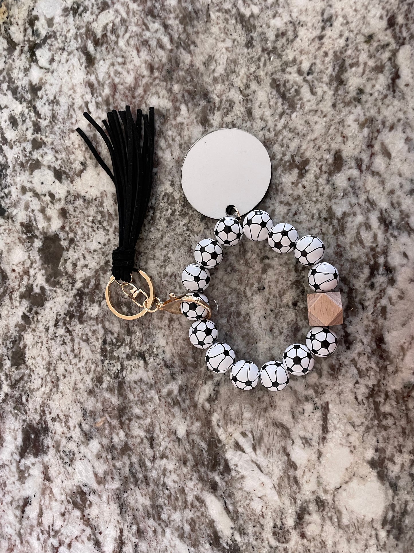 Soccer bracelet Keychain