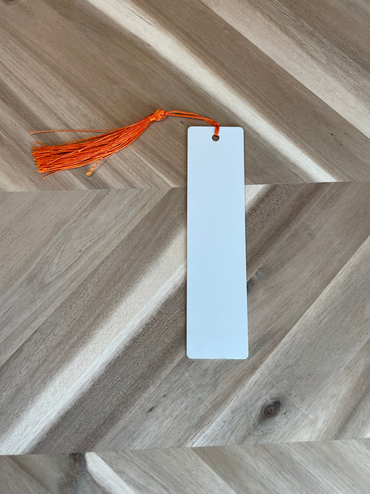Aluminum Bookmark with Tassel