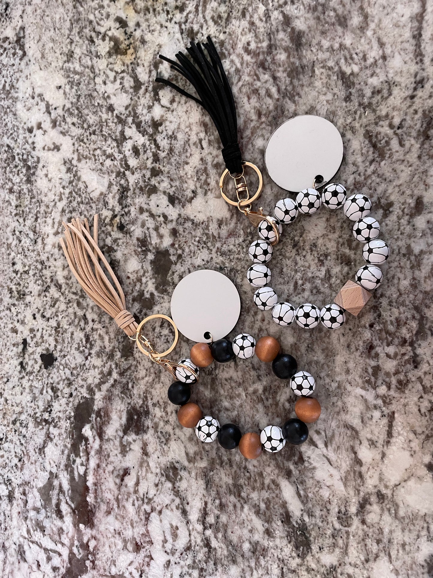 Soccer bracelet Keychain
