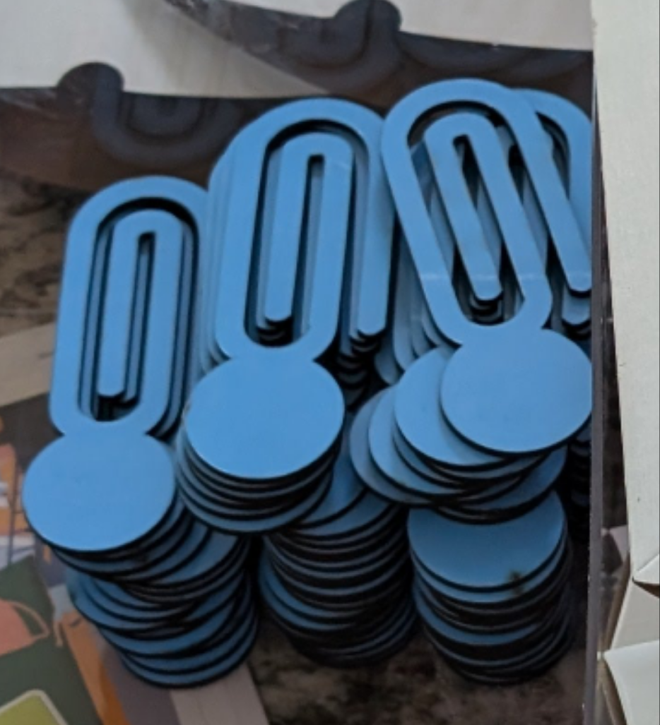 Paperclip (Unisub/Acrylic)- Blank for Sublimation