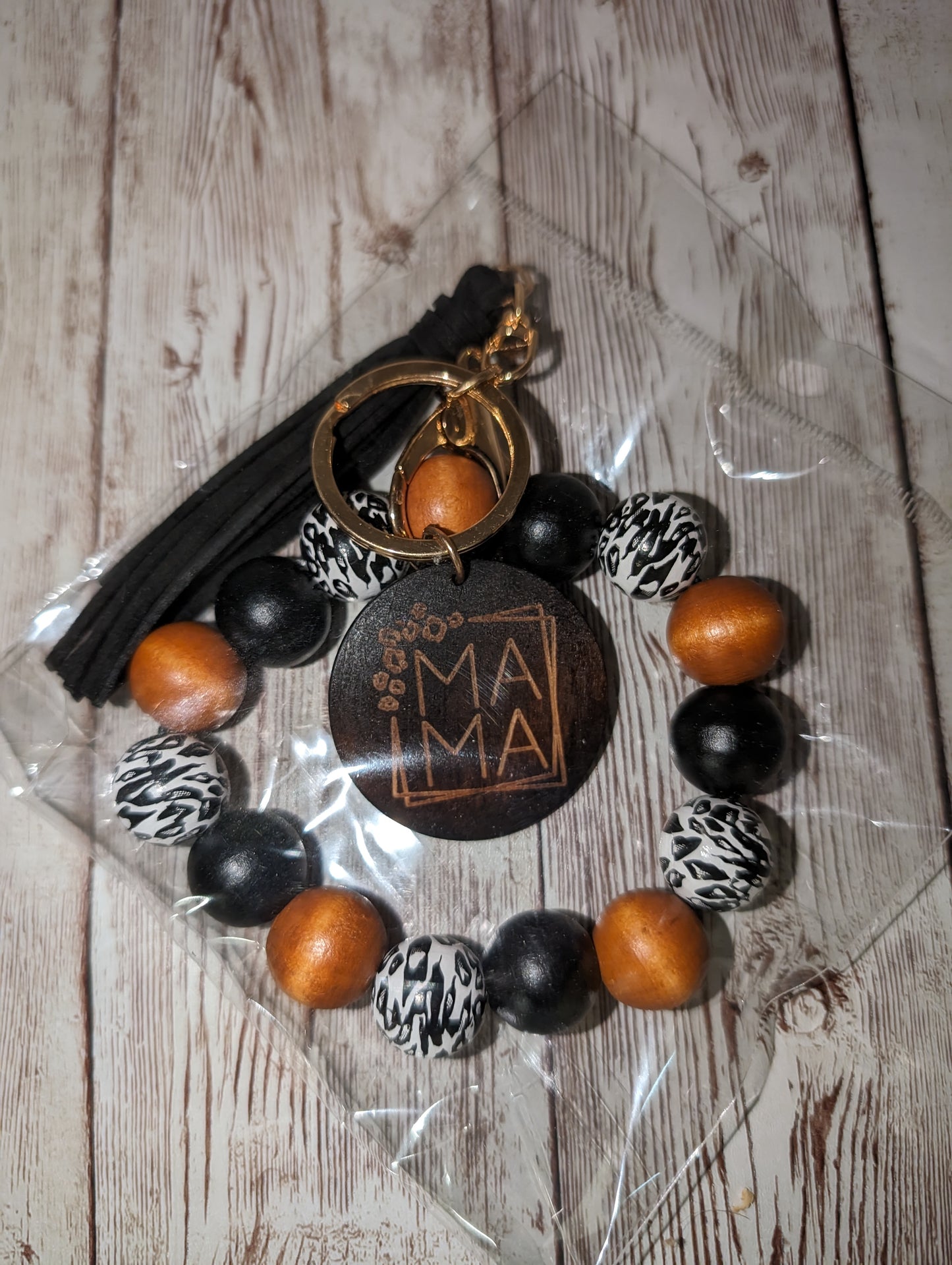 Wooden Mama Keyrings