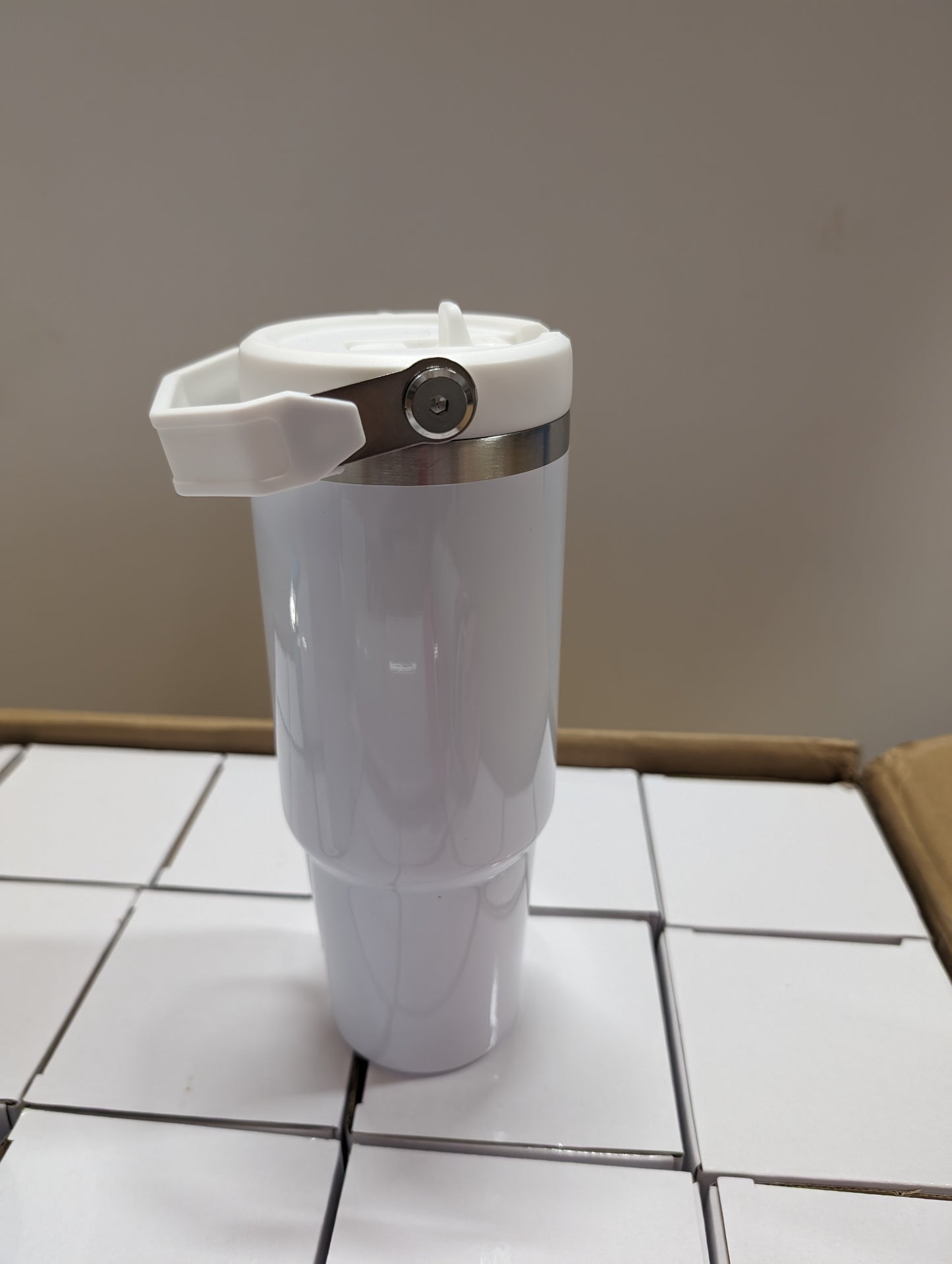 30oz Colored Tumblers with Handles - Blank for Sublimation