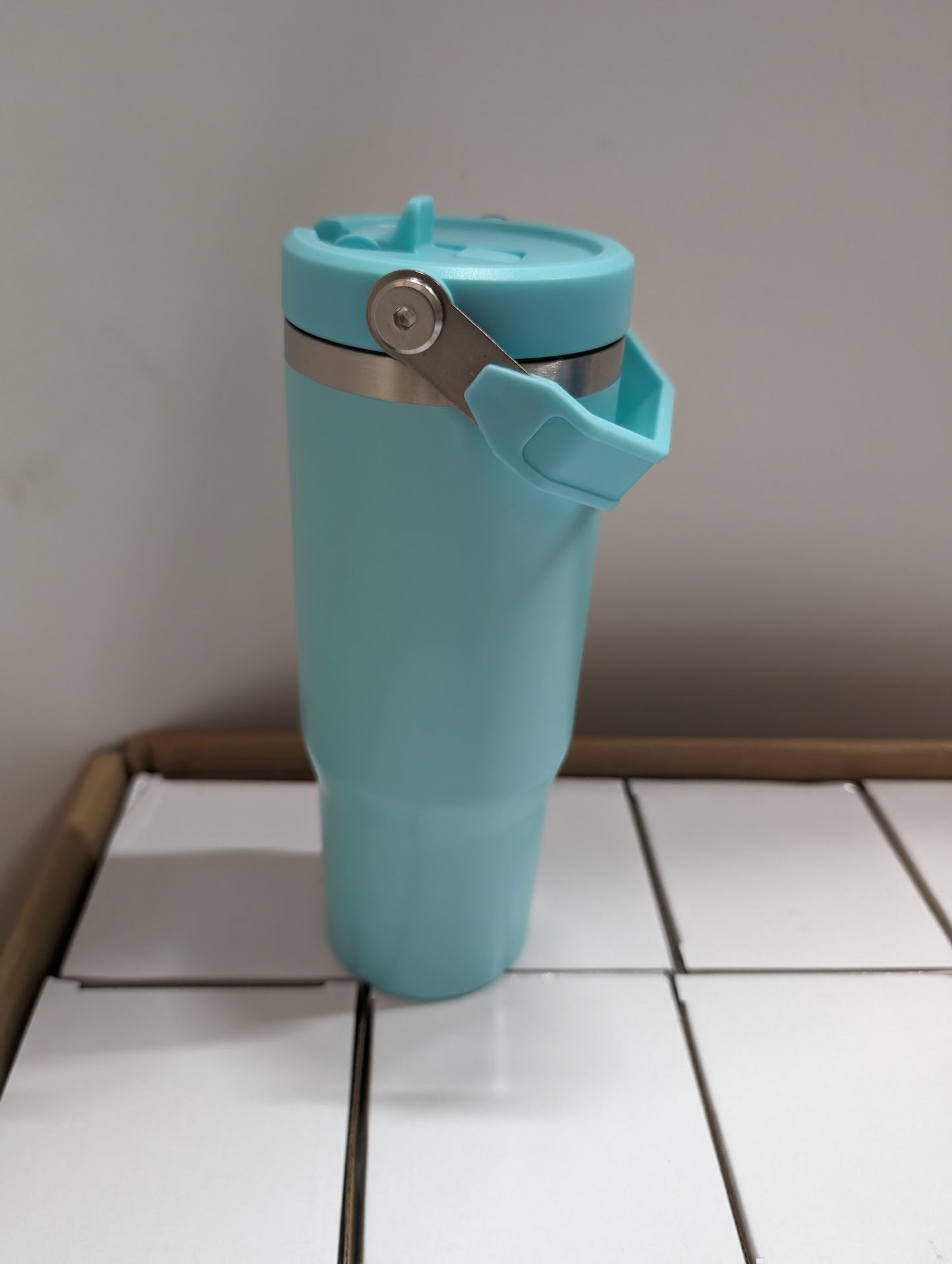 30oz Colored Tumblers with Handles - Blank for Sublimation