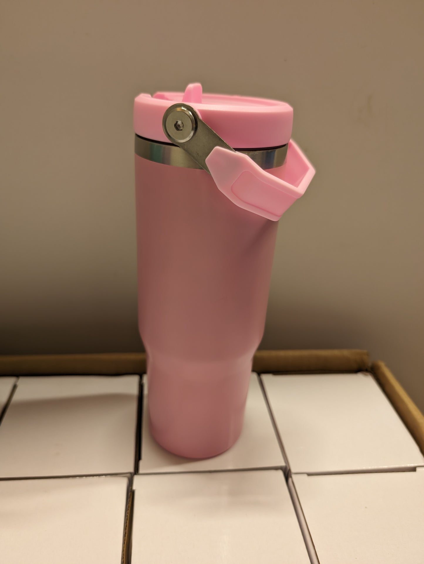 30oz Colored Tumblers with Handles - Blank for Sublimation