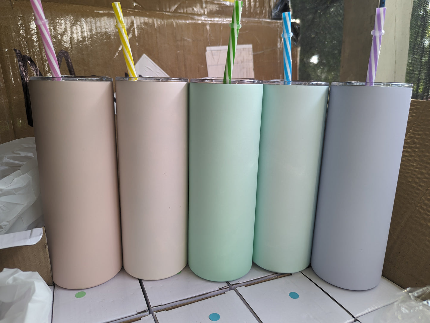 Matte 20oz Tumblers, 5 Colors