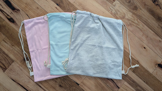Sweatshirt Drawstring Bags - Blank for Sublimation