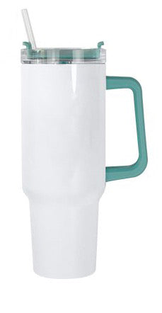 40oz Tumbler with Handle - Blank for Sublimation