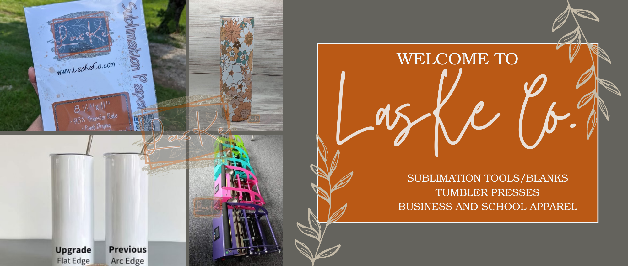 LasKe Co - Wholesale and Sublimation Blanks and Tools – LasKe Co.
