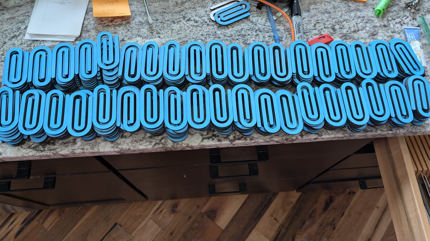 Paperclip (Unisub/Acrylic)- Blank for Sublimation