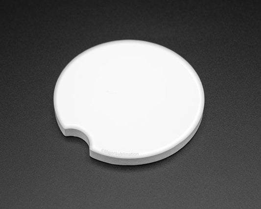 Ceramic Car Coaster - Round - Blank for Sublimation