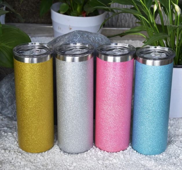 20oz Glitter Tumblers