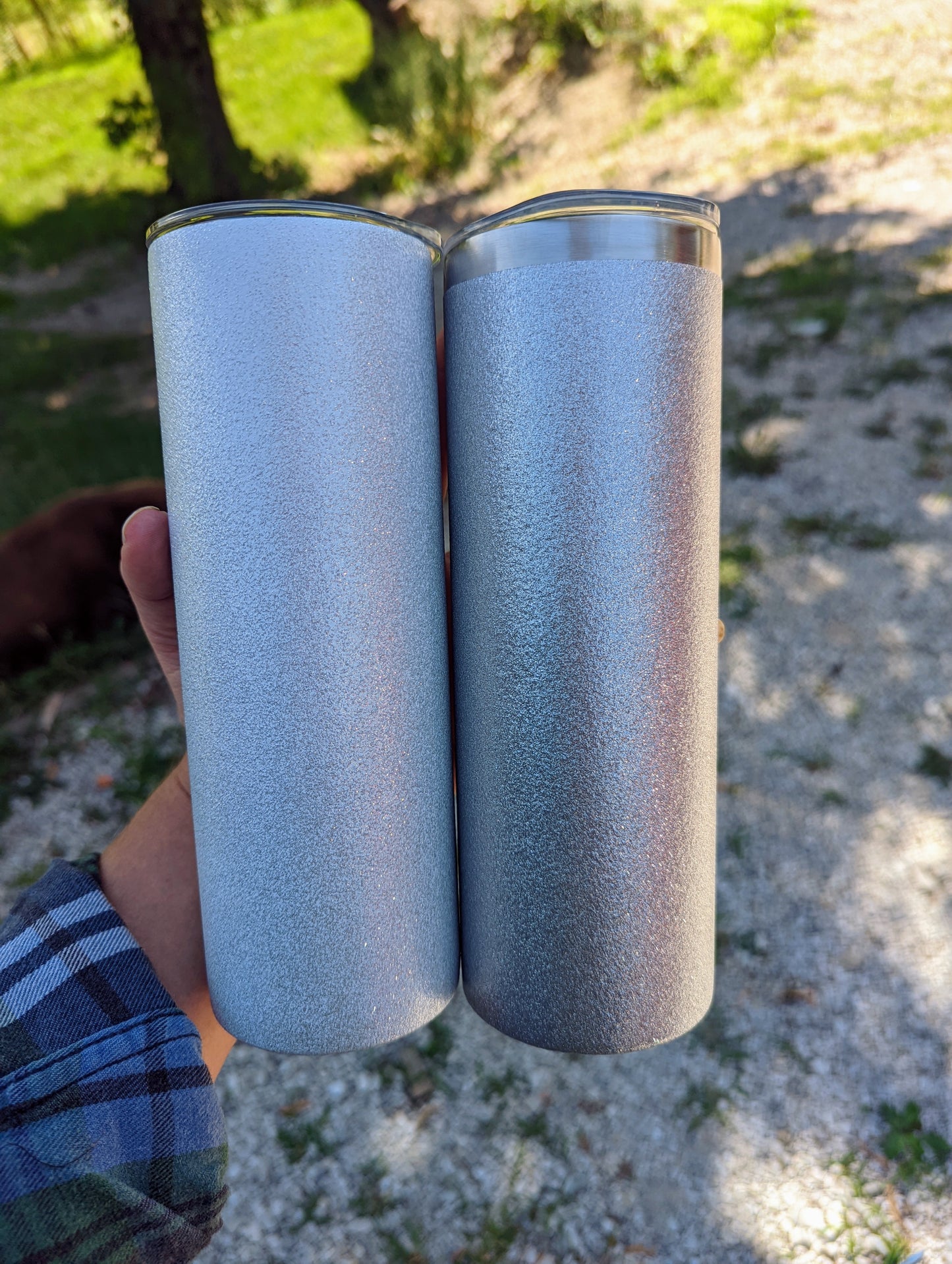20oz Glitter Tumblers