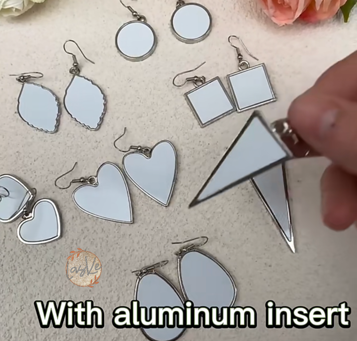 Metal Earrings - Blank for Sublimation