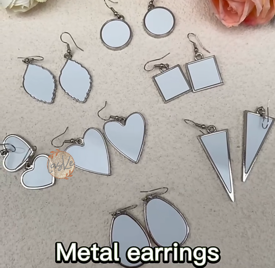 Metal Earrings - Blank for Sublimation