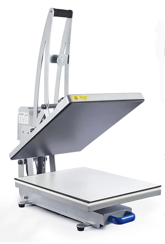 16"x20" Heat Press - Auto Open - Clamshell W Pullout Tray