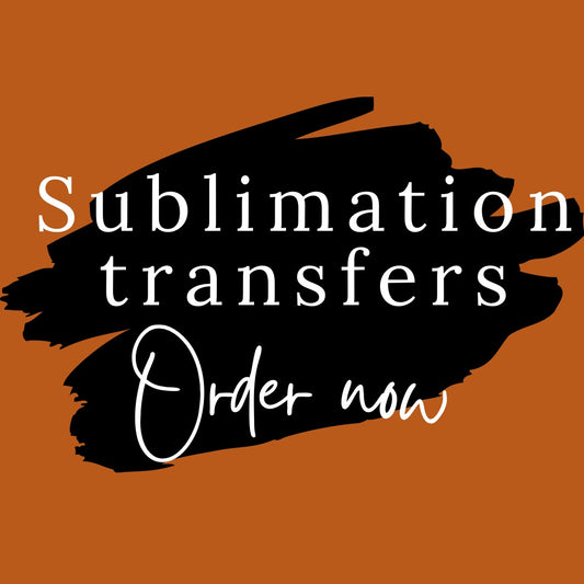 Sublimation Transfers